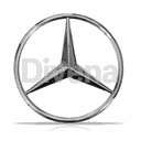 Emblema dianteiro Mercedes - image 0