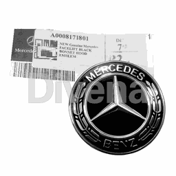 [A0008171801] Emblema dianteiro Mercedes